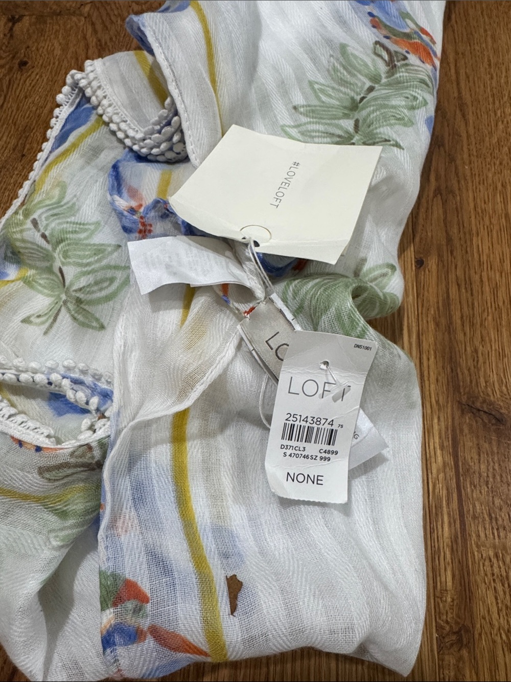 NWT Loft Infinity Scarf - Picture 3 of 4
